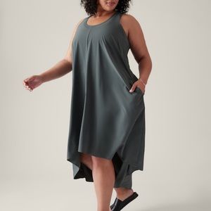 ATHLETA Presidio Dress M Blai Green Color